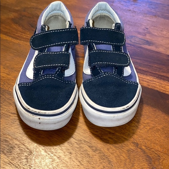 blue boys vans
